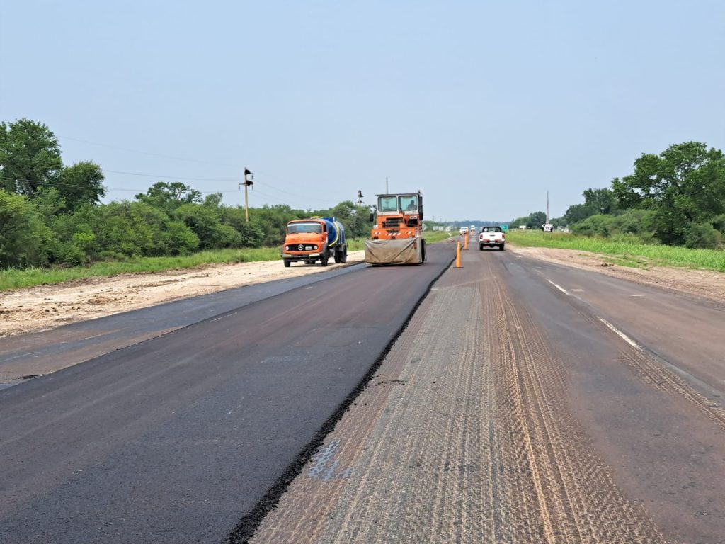 La pavimentación de la ruta Provincial N° 36 se encuentra en la etapa